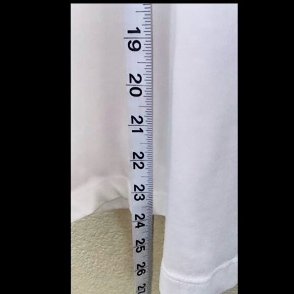 Nike White Sleeveless Top with Black Logo Size: S - Picture 7 of 8